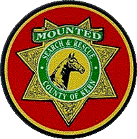 Kern County Sheriff's Mounted Search and Rescue Logo